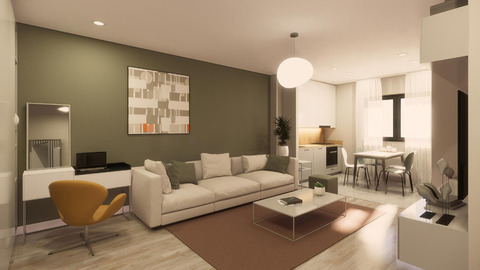 Apartament 2 camere tip 2C Pallady Hils