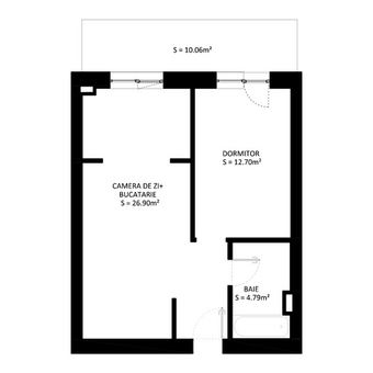 Apartament 2 camere tip 2C Pallady Hils - 6