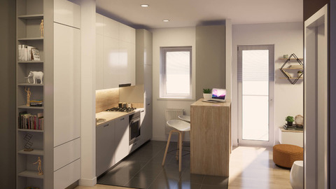 Apartament 2 camere tip 3D Pallady Hils