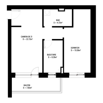 Apartament 2 camere tip 3G Pallady Hils - 16