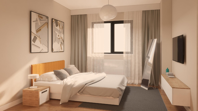 Apartament 2 camere tip 3E Pallady Hils - 2/6