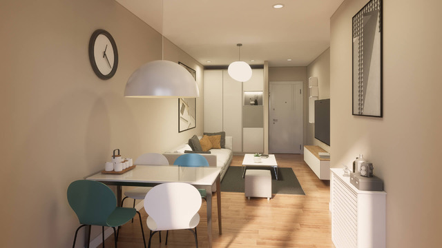 Apartament 2 camere tip 3E Pallady Hils - 3/6