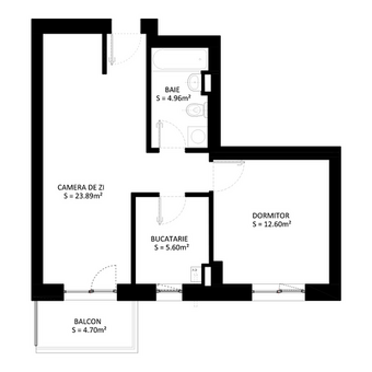 Apartament 2 camere tip 3E Pallady Hils - 6