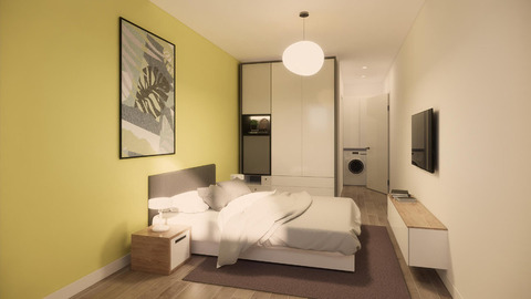Apartament 3 camere tip 6A Pallady Hils - 5