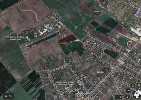Vânzare teren Aerodrom Clinceni 36000 mp parcelabil Cornetu