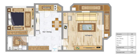 Apartament 2 camere | 13 Septembrie - Prosper Plaza | AC | Etajul 1 | Parcare - 10